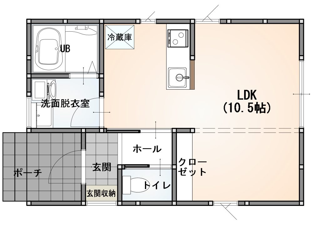 商品プラン 間取り図